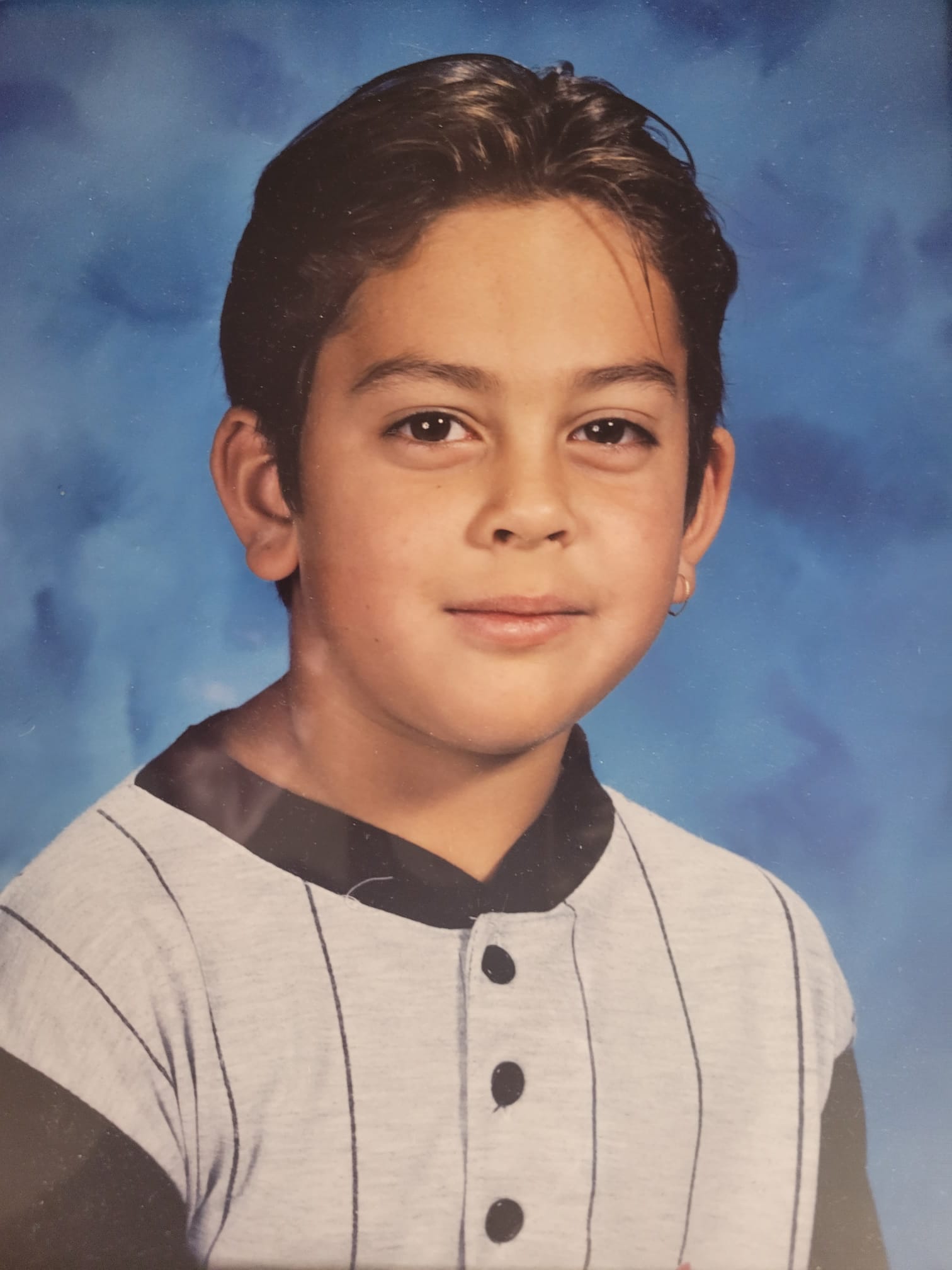 Sean Ali as a child